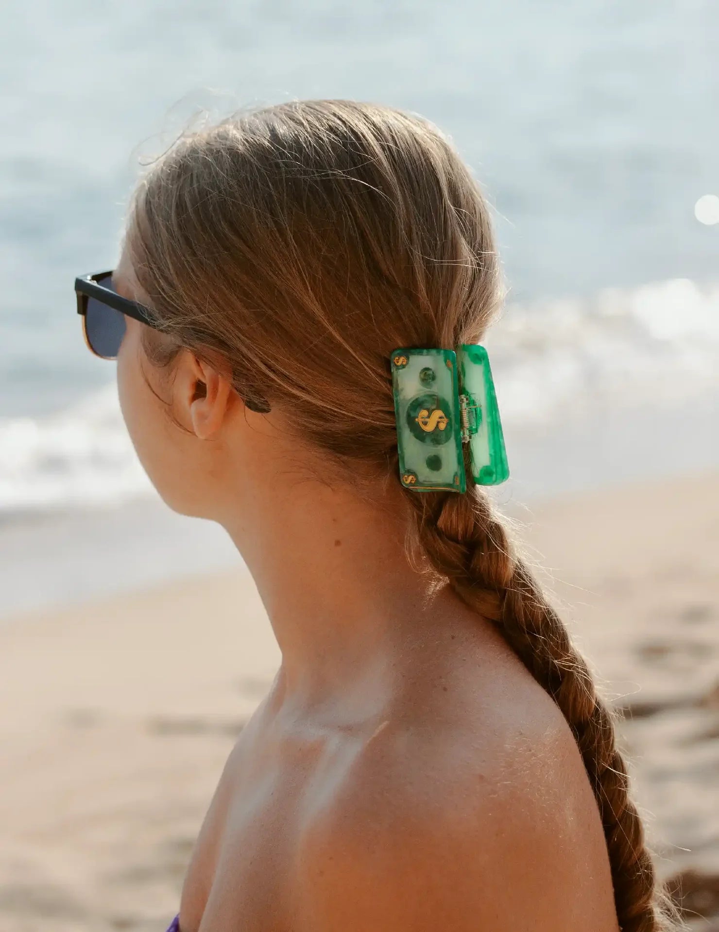 Regalo de diseño – "Manifesting" – la thune dollar Pince à cheveux design soigné | Joanna Behar – vue 5