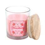 Bougie parfumée à la fraise