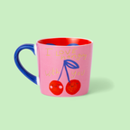 Mug Cerises « J’aime sortir avec toi »