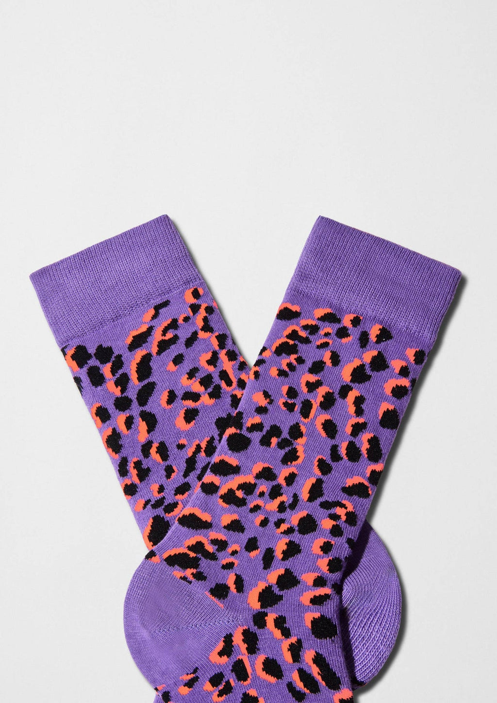 BeCamo Purple - Chaussettes coton biologique