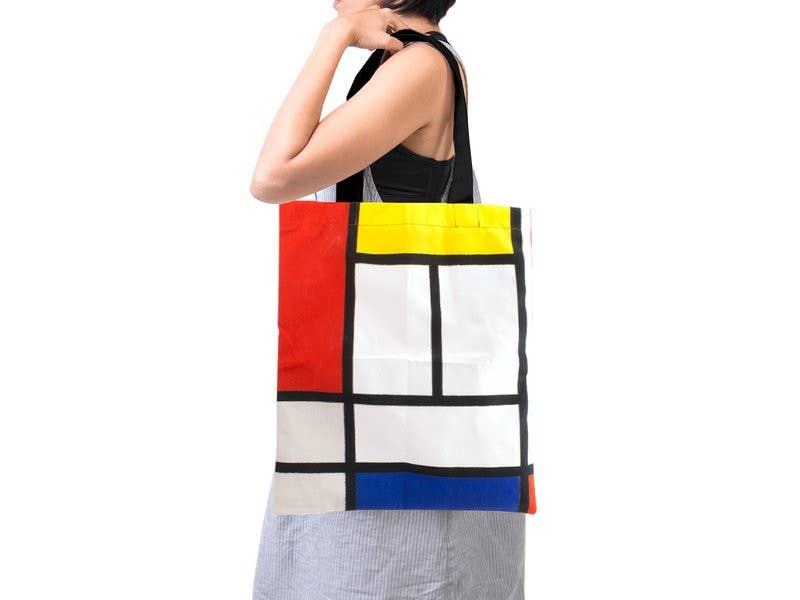 tote bag piet mondrian museum edition 