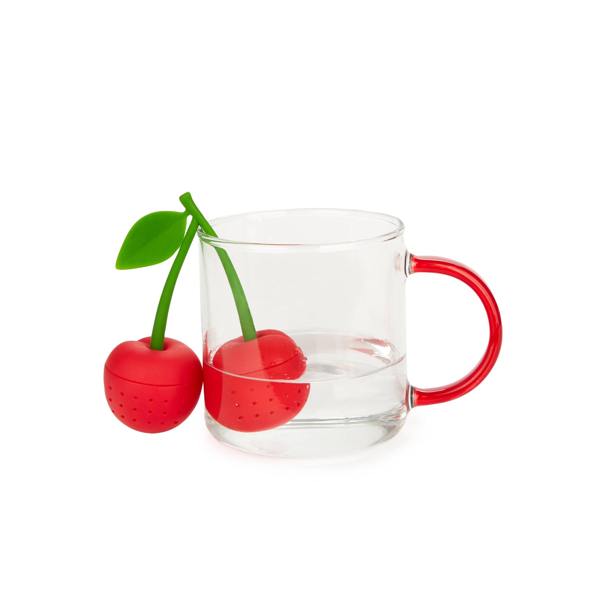 Teesieb Rote Kirschen