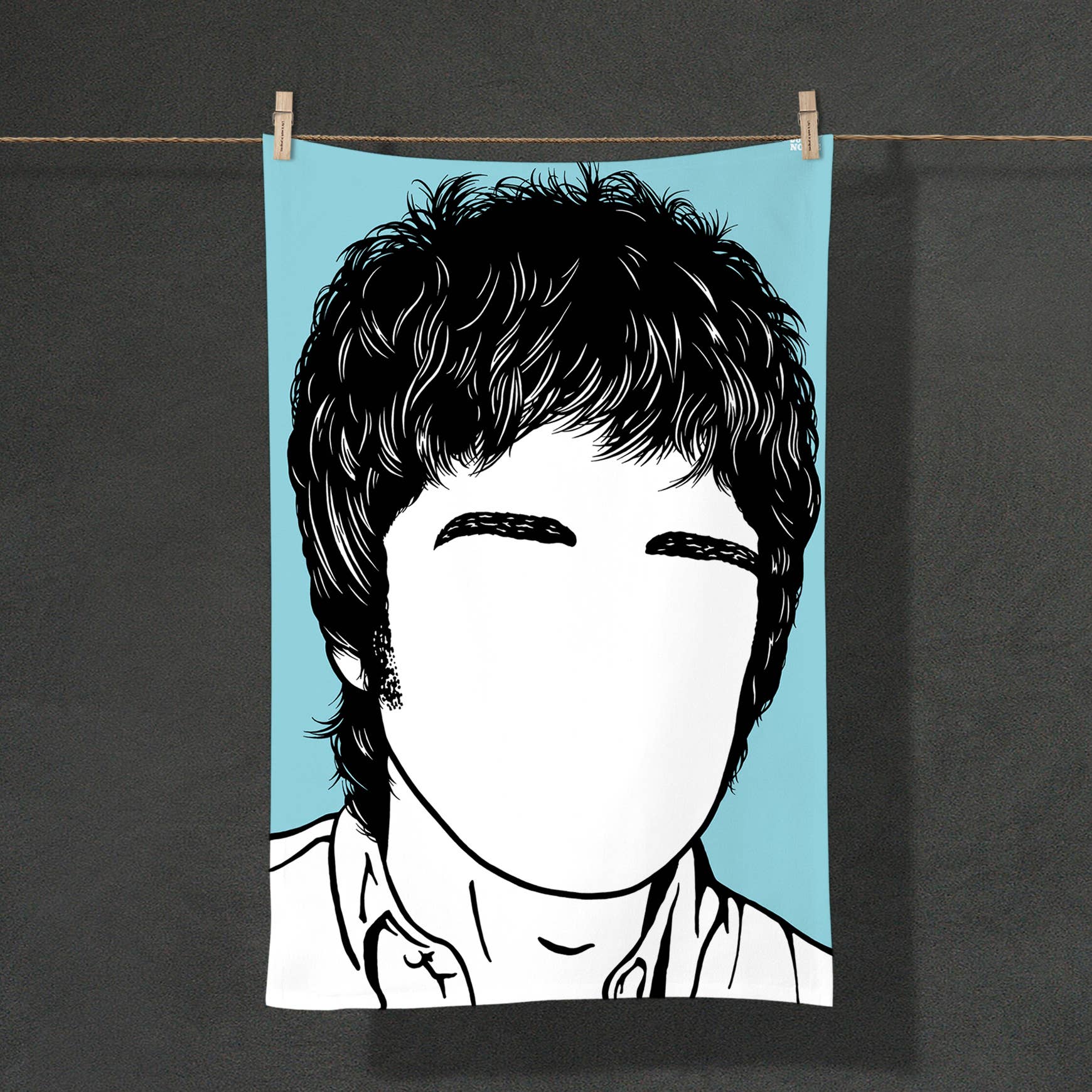Oggetto regalo di design – torchon oasis noel gallagher 