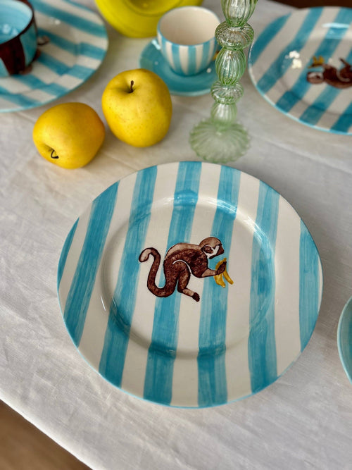 Assiette Singe et Bananes | Design e regali originali