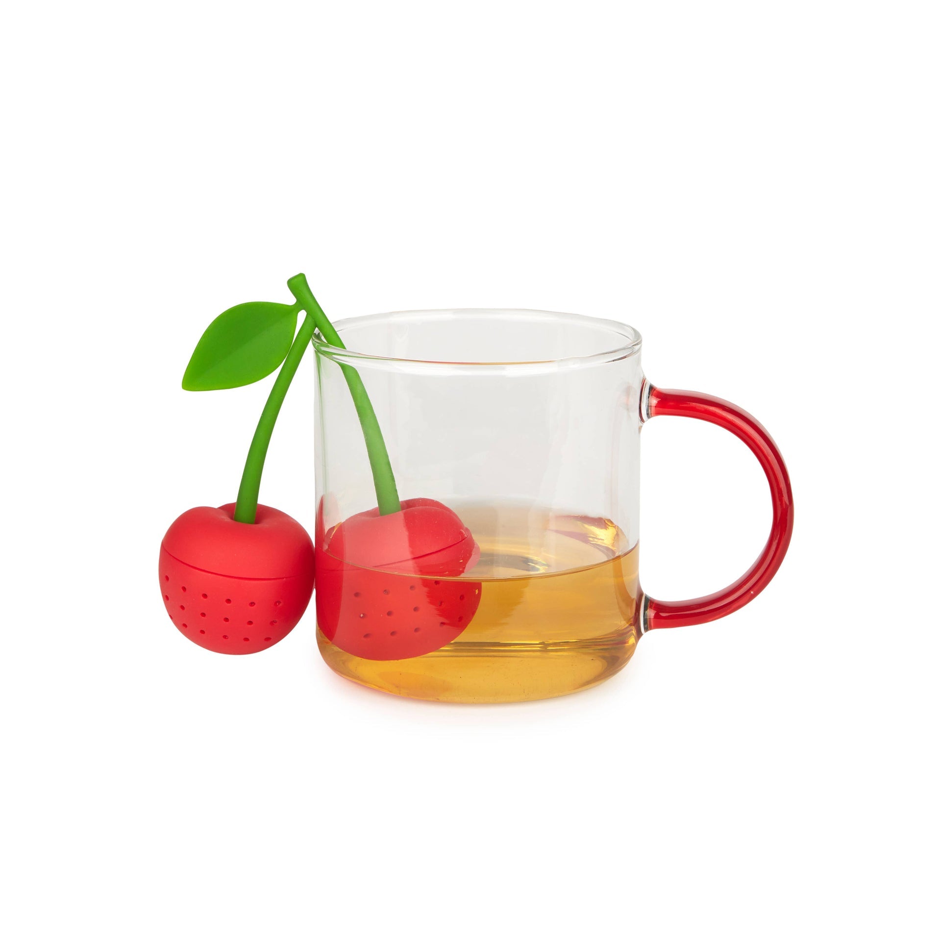 Teesieb Rote Kirschen