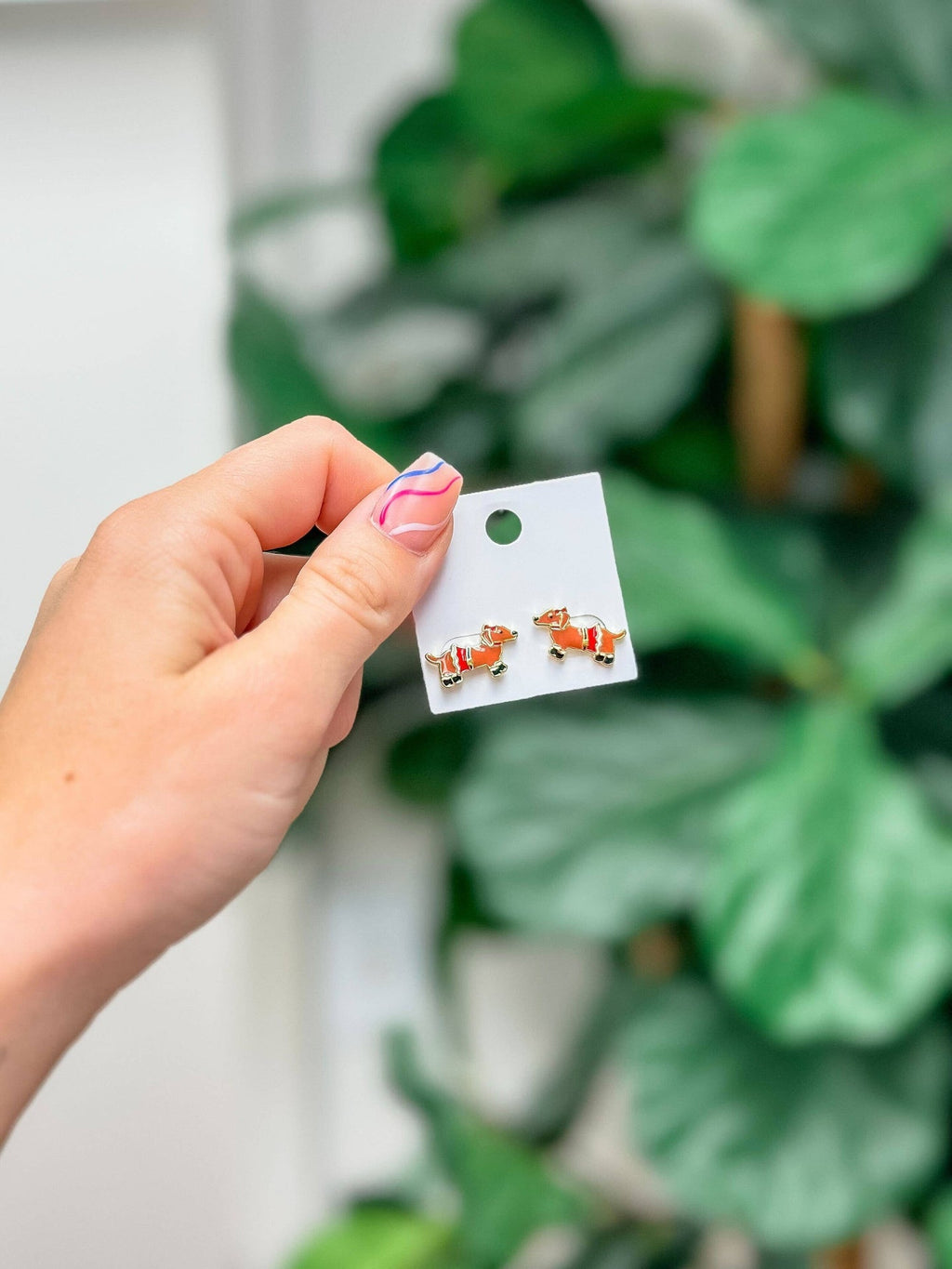 Boucles d'oreilles Teckel de Noël | Oggetti di design e regali originali