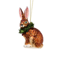 Hängende Weihnachtshasen-Dekoration