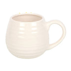 Runde Tasse „Hello Sunshine“ mit 3D-Sonnenblume
