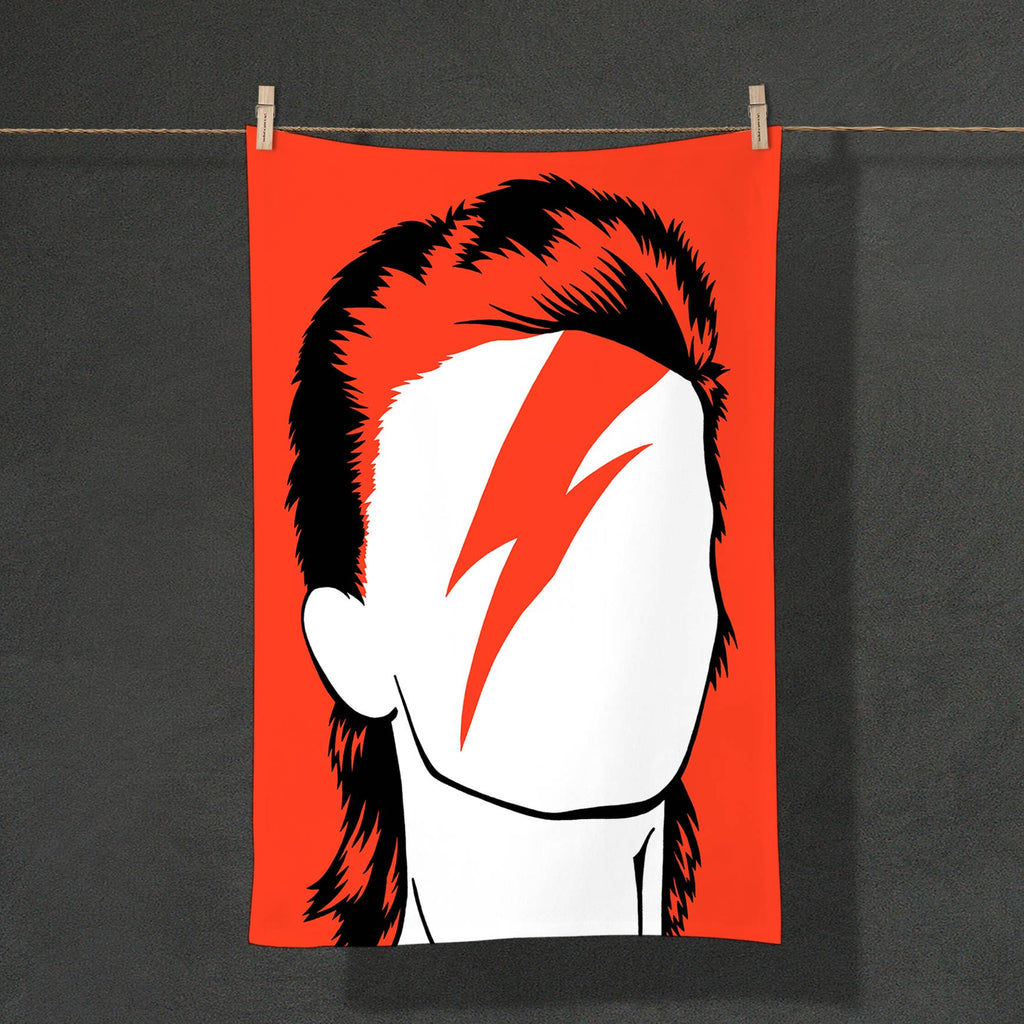 Oggetto regalo di design – torchon david bowie 