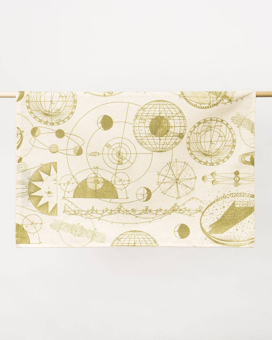 Oggetto regalo di design – Torchon Univers – produit scientifique Cognitive Surplus EU, vue 3