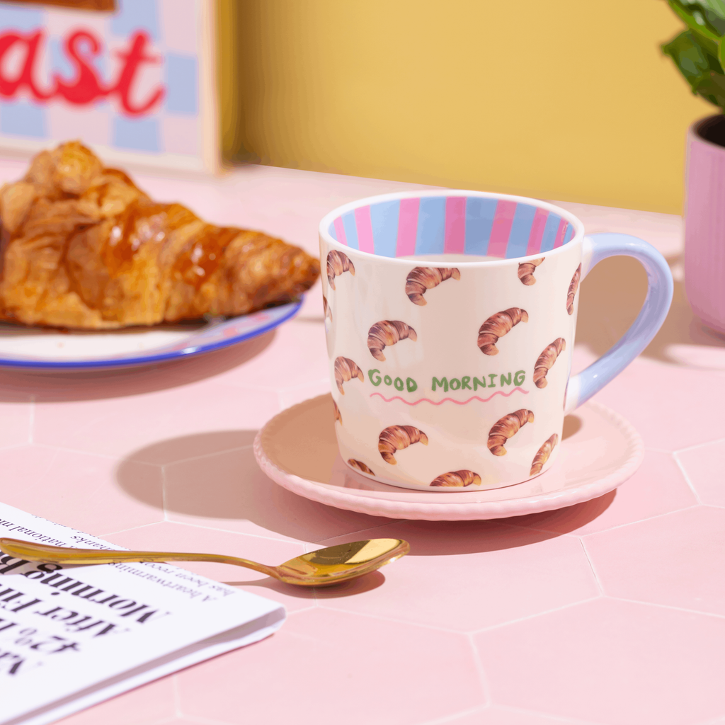 Mug Croissants « Good Morning »