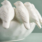 Coupe M. Petit oiseau, Blanc