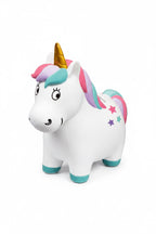 Petits cadeaux: TIRELIRE LICORNE, dans une boîte cadeau 13x15x8cm