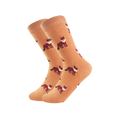 Regalo de diseño – chaussettes oranges renards mrcol