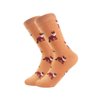 Regalo de diseño – chaussettes oranges renards mrcol