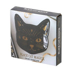 Coupelle tête de chat noir