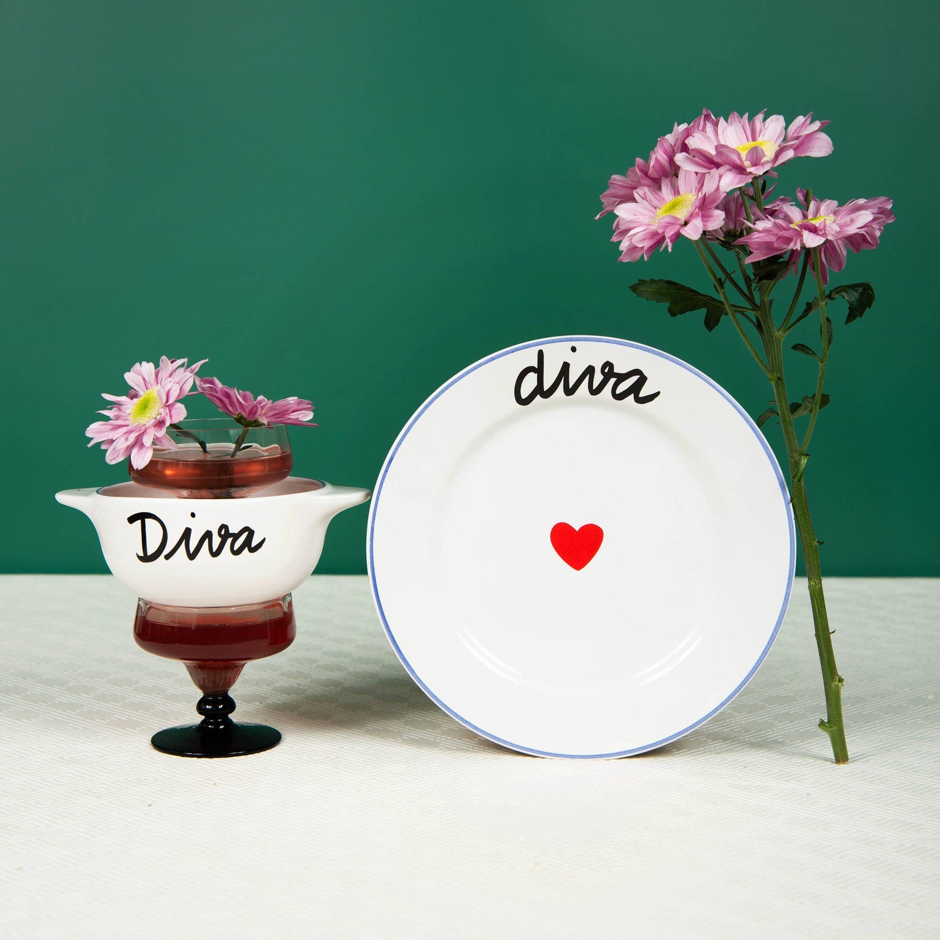 Assiette La Famille S’éclate - Diva – vue produit 4
