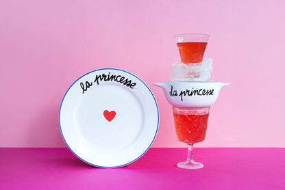 THE FAMILY HAS FUN Plate - The Princess