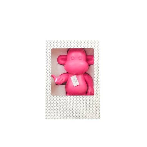 Ornement - Figurine Singe Hang Loose 'La Légende' - Résine de poly - Rose - 33x21x50cm | Design e regali originali