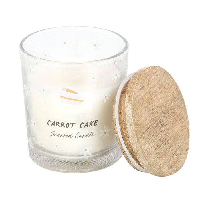 Bougie parfumée à la tarte aux carottes sucrée