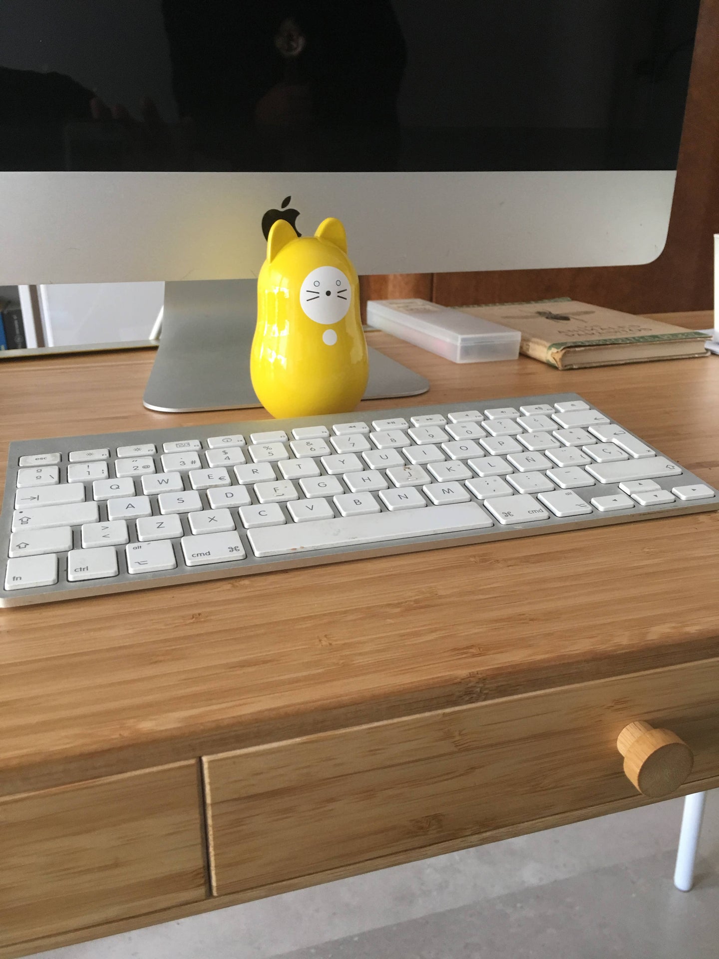 Chat Daruma Jaune “Bonne Fortune”