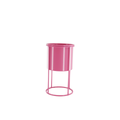 Plant stand - Metal - Pink - 11x11x19cm