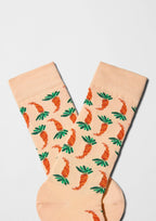 BeCarrot - Chaussettes coton biologique: Orange / 41/46
