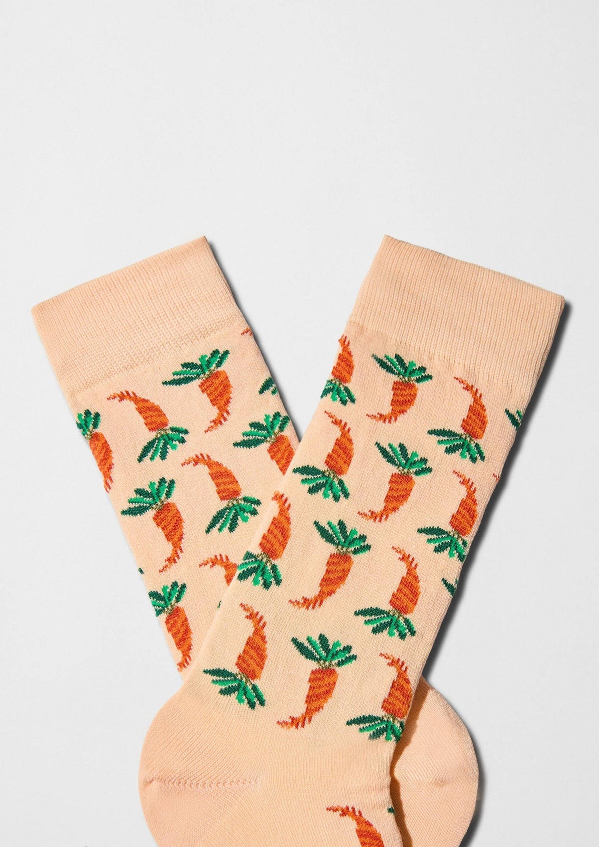 BeCarrot - Chaussettes coton biologique: Orange / 41/46