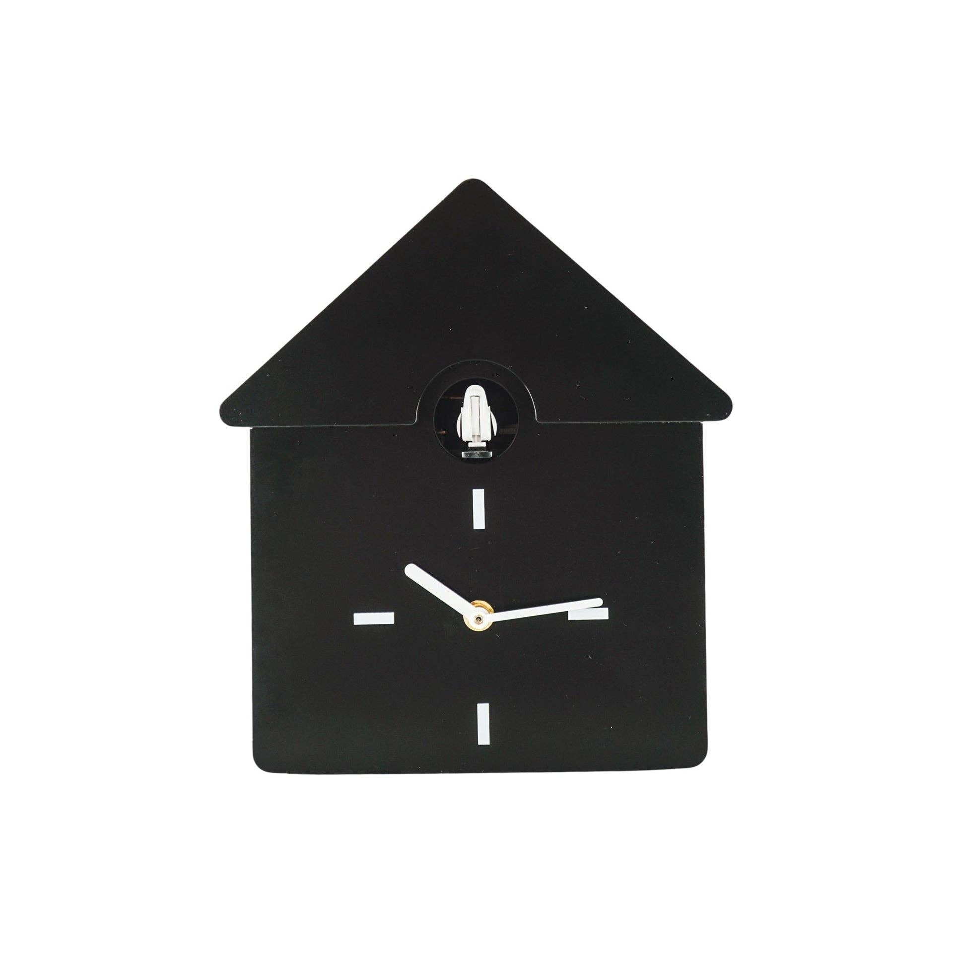 Horloge - Horloge Murale Coucou - Noir - 24x27x9cm | Objetos de diseño y regalos originales