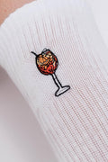 Chaussettes brodées Spritz | Oggetti di design e regali originali