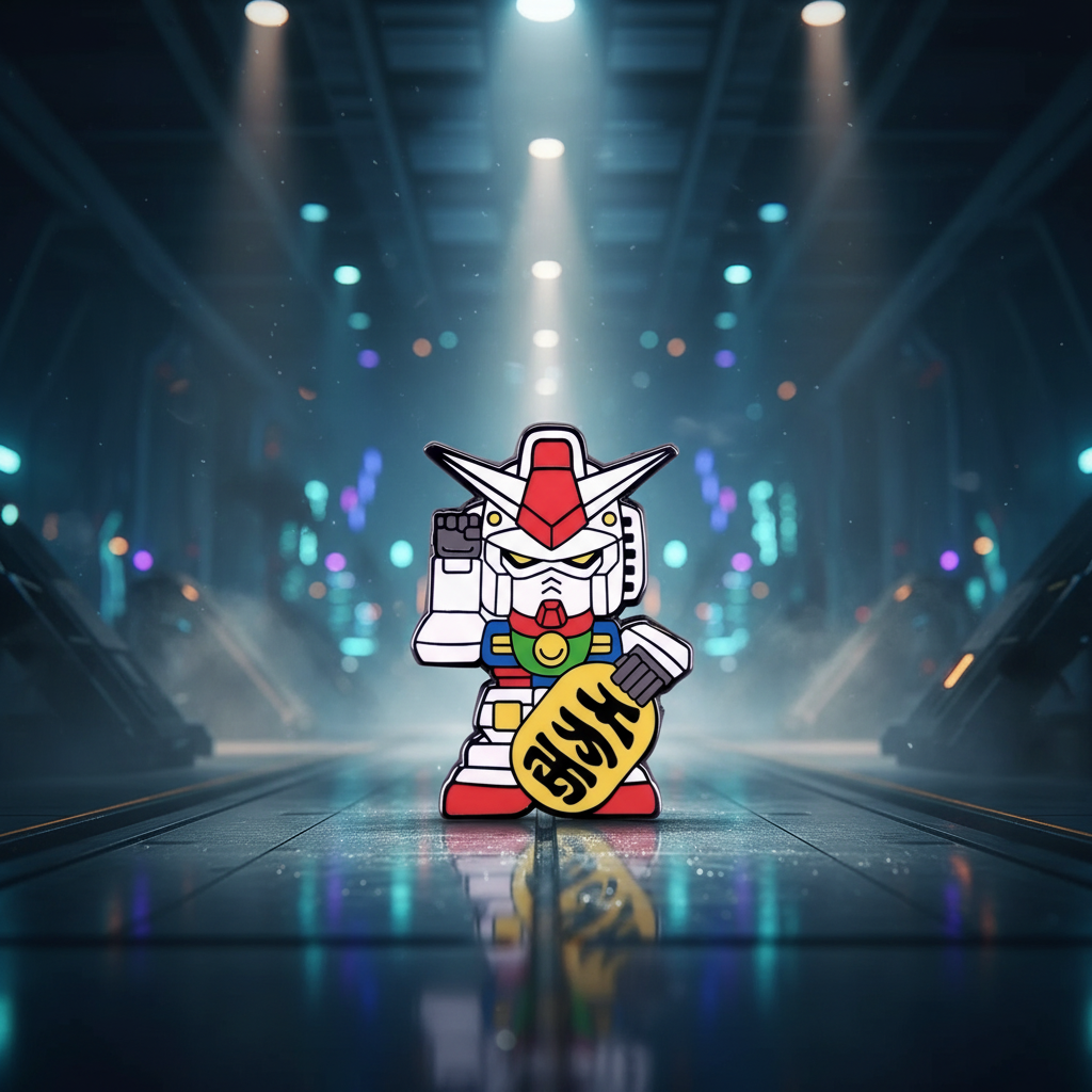 Pin's Chat Chanceux Robot | Oggetti di design e regali originali