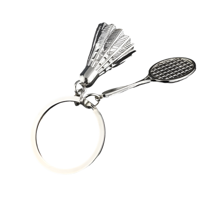 Badminton keychain