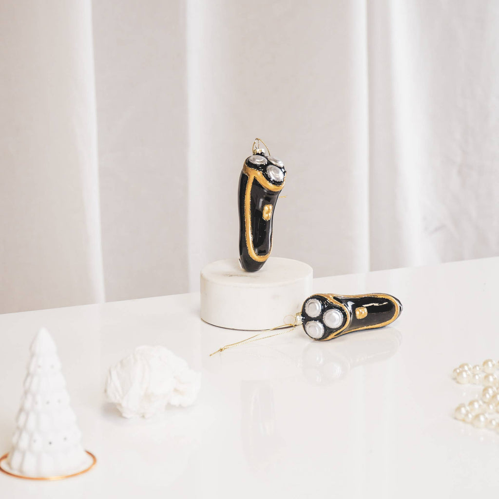 Regalo de diseño – boule de noel rasoir electrique 