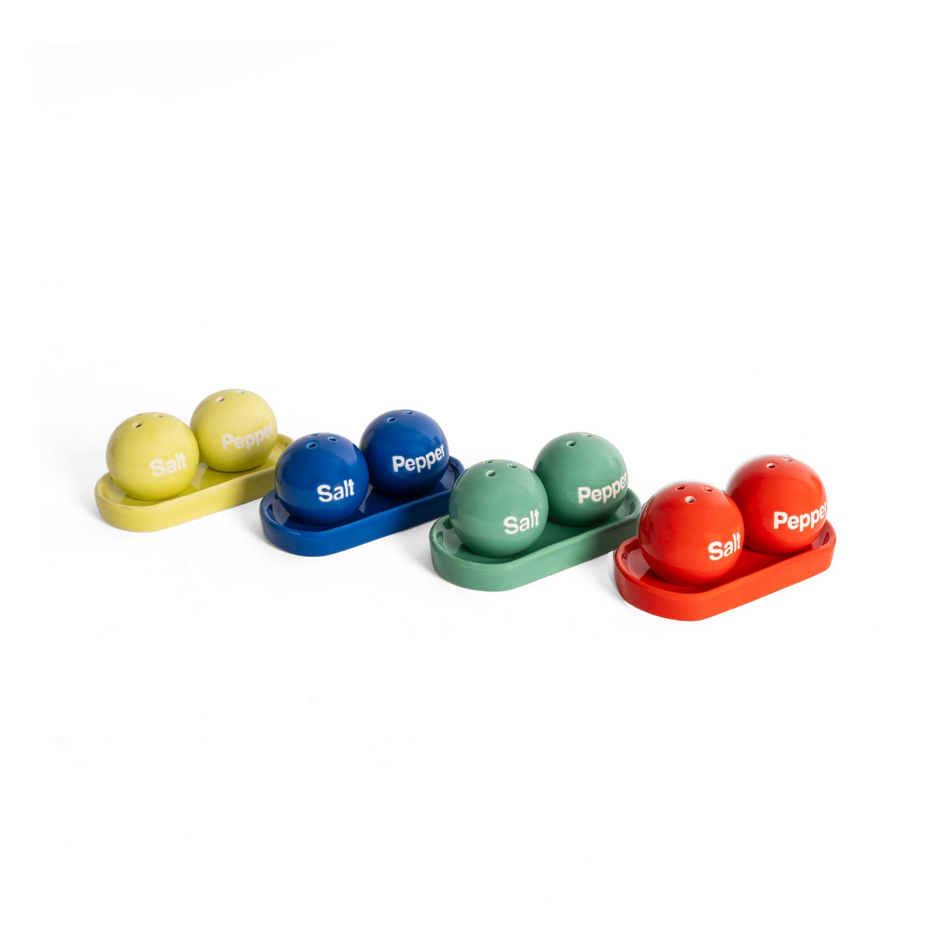 Set Vert de Salière et Poivrière Ping Pong Helio Ferretti Helio Ferretti Vue 5