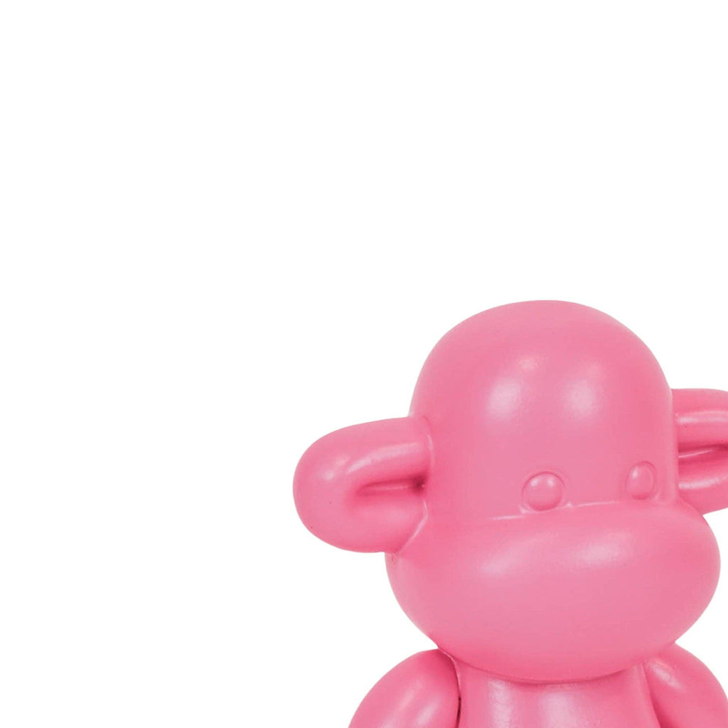 Ornement - Figurine Singe 'La Légende' - Résine de poly - Rose - 20,5x13,5x35cm | Designproducten en originele cadeaus
