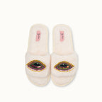 Pair of slippers brooches - Evil Eye
