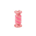 Bougeoir - Bonbon Toffee - Céramique - Rose/ Néon - 7,5x7,5x13 cm