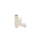 Bougeoir - Pistolet - Céramique - Sable - 12x5x12cm | Objetos de diseño y regalos originales