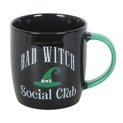 Bad Witch Social Club Cup and Coaster Set