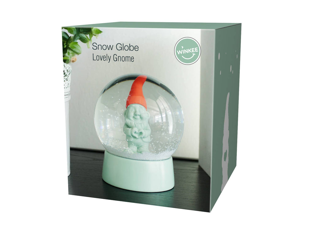 Boule à neige Nain de Jardin Cœur | Design e regali originali