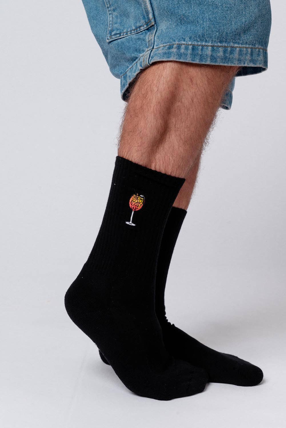 Chaussettes brodées Spritz