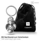 Oggetto regalo di design – porte cles ange avec coeur fabach 