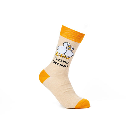 Chaussettes Canard "Ducking Love You"