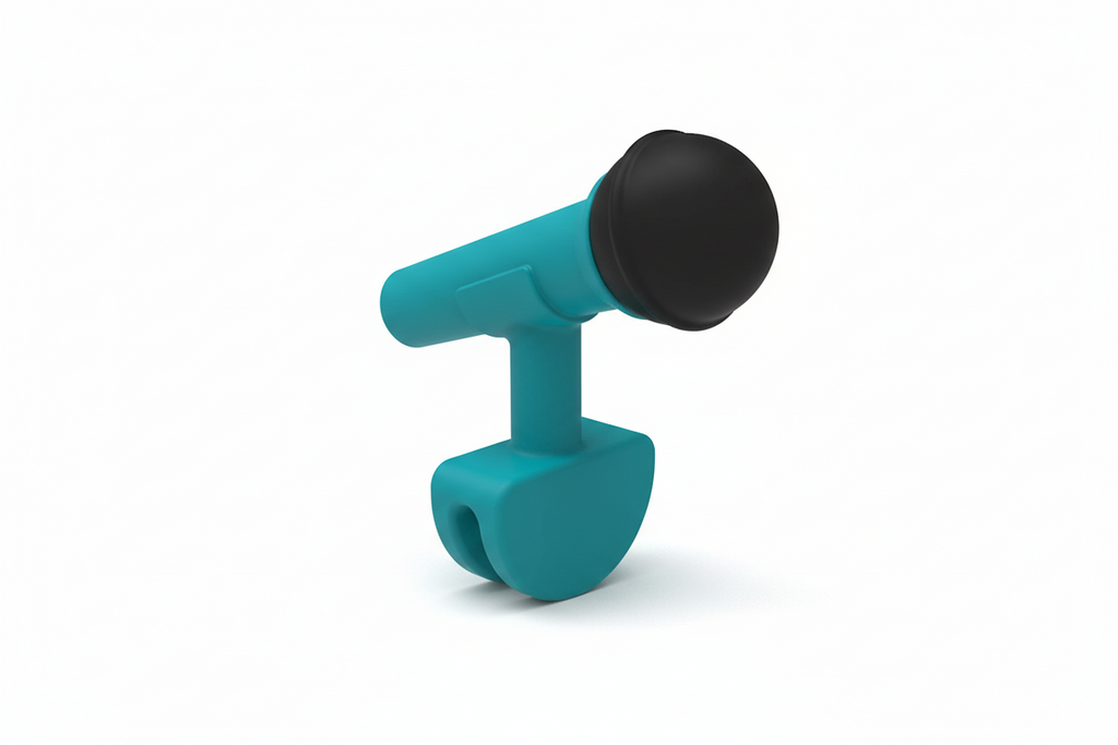 Set de 6 marque-verres Microphone | Design-lahjat ja sisustustuotteet