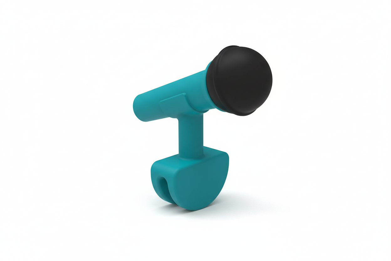 Set de 6 marque-verres Microphone | Design-lahjat ja sisustustuotteet