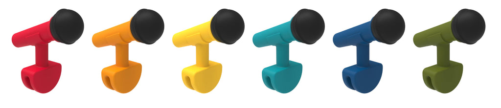 Set de 6 marque-verres Microphone | Design-lahjat ja sisustustuotteet