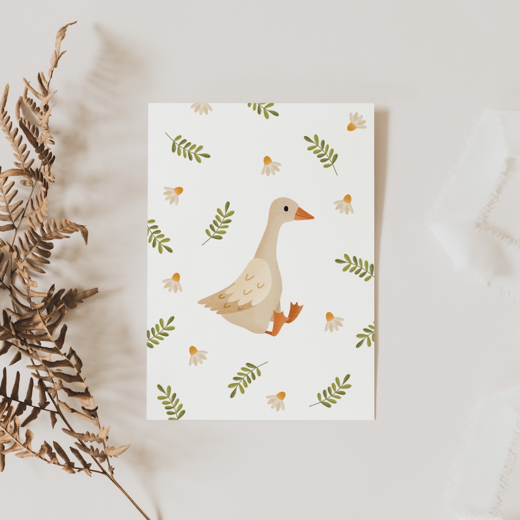 Carte de Vœux Canard | Designproducten en originele cadeaus