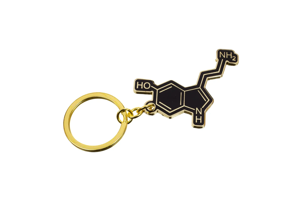 Porte-clés Molécule de Sérotonine – vue produit 2