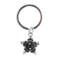 Porte-clés Belladone avec Obsidienne Noire | Design e regali originali