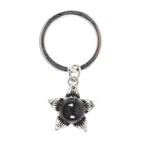 Porte-clés Belladone avec Obsidienne Noire | Design e regali originali